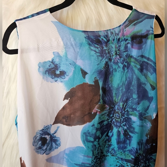 Temptation Italy Italian Florals Lined Swing Dress - Picture 6 of 8